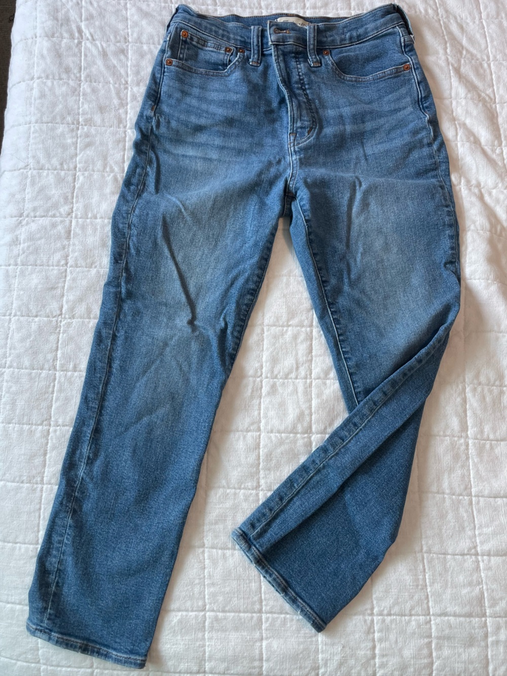 Madewell the perfect vintage jean in Medium Blue